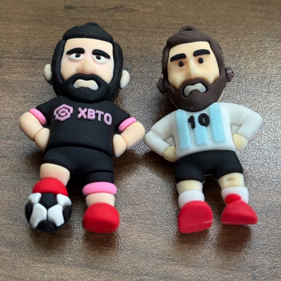 Lionel MESSI Keychain Argentina Jersey #10 Football Soccer Player 3-D Figure 2 - Picture 6 of 9